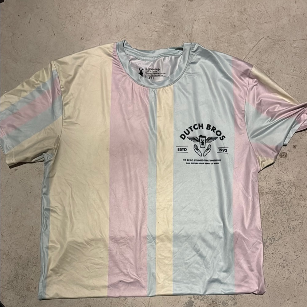 Dutch Bros Multicolor Pastel T-Shirt